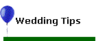 Wedding Tips